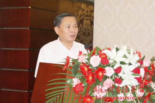山东省泰安市文联主席江济源讲话