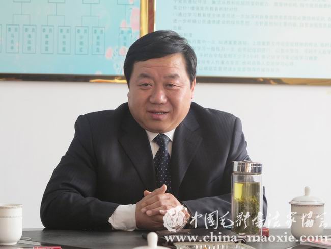 山东神力索具厂有限公司董事长兼总经理杜亚中讲话