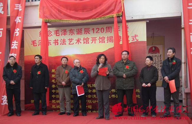 中国毛体书法家协会肥城活动